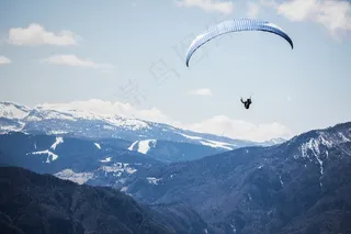 滑翔基地,滑翔伞,天空,救生伞,屏幕截图,冬季滑翔伞翻山越岭