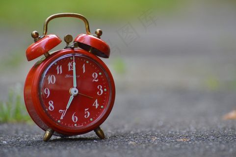 闹钟，站立，唤醒，敲钟，小时