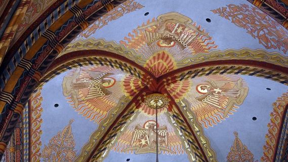 马提亚教堂，天花板，壁画，纪念碑