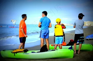 体育，海上，皮划艇，独木舟，哥斯达黎加，西班牙