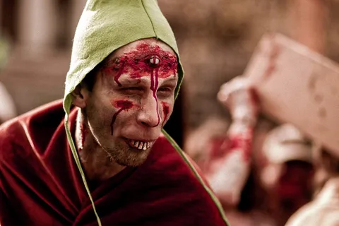 僵尸，食肉者，死亡，幽灵般，可怕，启示录