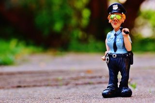 女警察，搞笑，无花果，警察