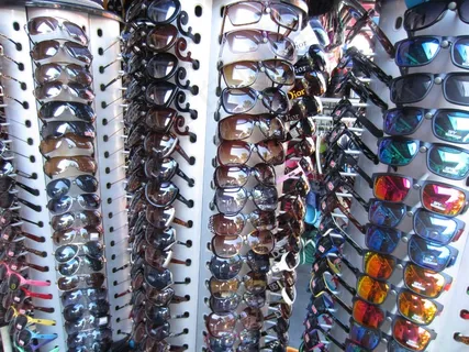 太阳镜，眼镜，阴影，商店，购物，时尚