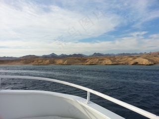 埃及，海滩，船舶，海，景观，荒野，风景