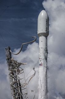 火箭发射，Spacex，升空，发射，火焰
