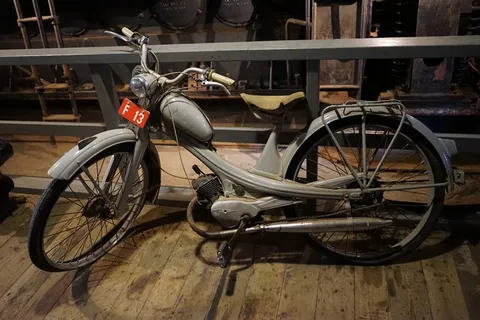 轻便摩托车，Nsu快速，两轮车，旧，经典