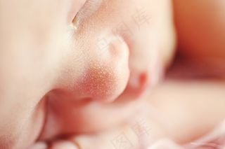 婴儿，女婴，熟睡的婴儿