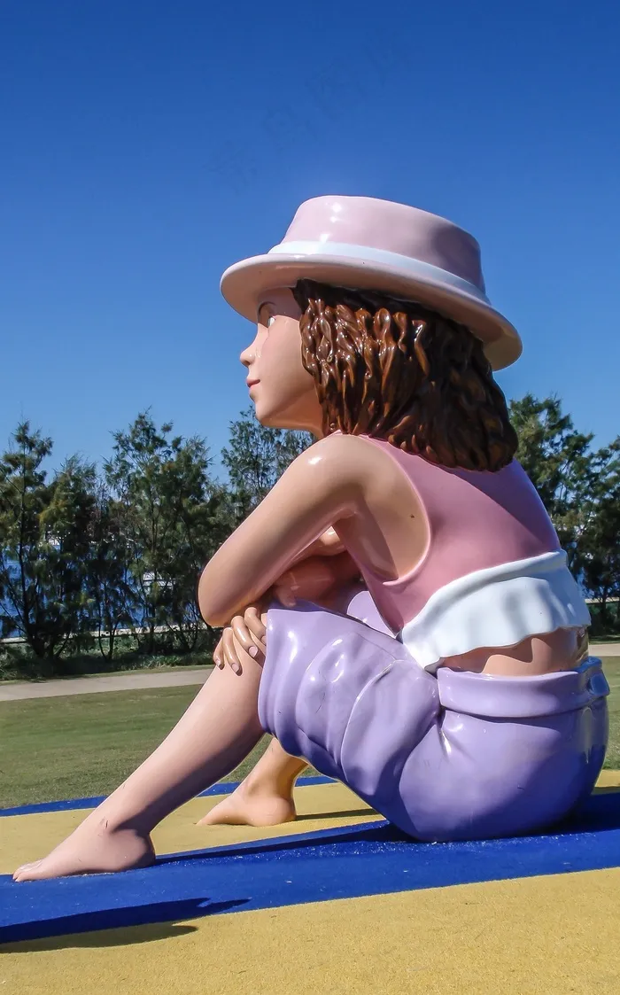 女人，雕塑，艺术，人类，女性，女孩