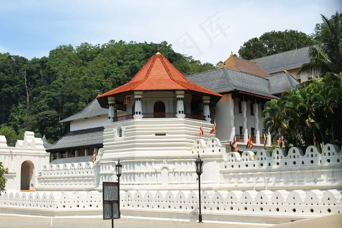 寺，康提，旅行，架构，建筑，具有里程碑意义