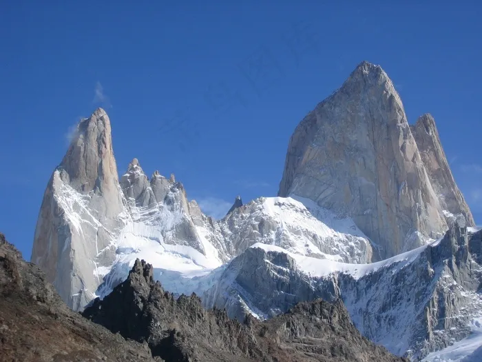 费兹罗伊，塞罗托雷，山，阿根廷