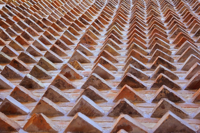 砖，教堂，几何