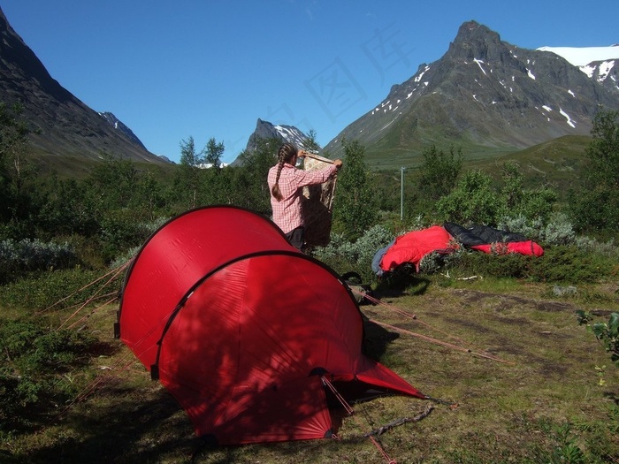 峡谷,长城,工艺品,树,轿车,在纳洛露营