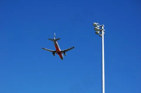 飞机，飞机，天空，工业，喷射，飞，飞机