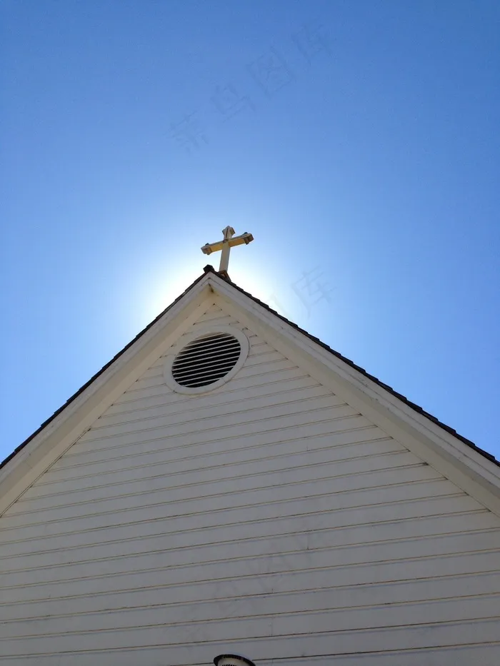 旧圣希拉里，十字架，基督教，基督教，教堂