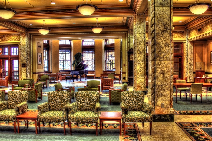 房间，椅子，观众，豪华，灯光，椅子，室内