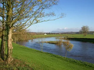 Ribchester，英格兰，英国，河，水