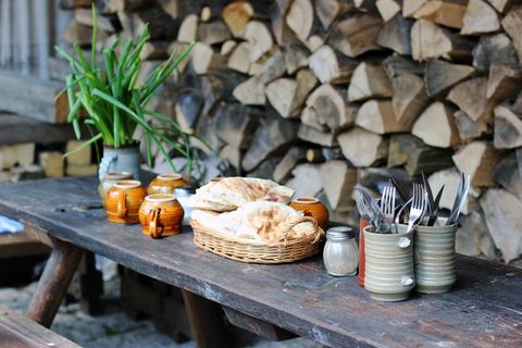 表，食物，质朴，健康食品