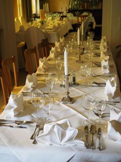 婚礼桌，表，婚礼，装饰，宴会