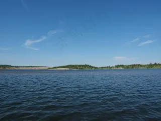 湖，水，蓝色，天空