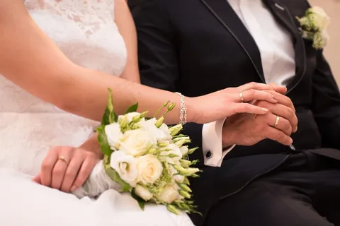 婚礼,结婚戒指,誓言,年轻夫妇 婚礼,结婚戒指,誓言,年轻夫妇