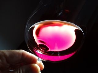 酒，酒杯，享受，红酒，红色，饮料，液体