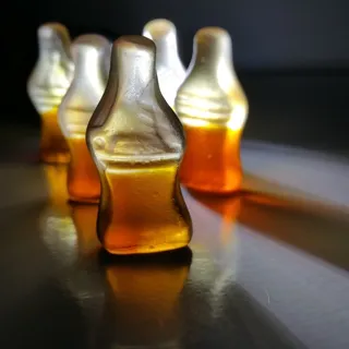 可乐瓶,果冻,Gummibärchen,熊 可乐瓶,果冻,Gummibärchen,熊