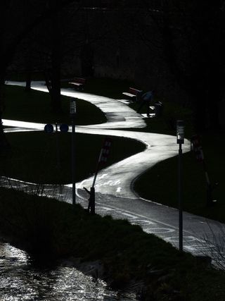 自行车道，自行车道网，街道，道路网