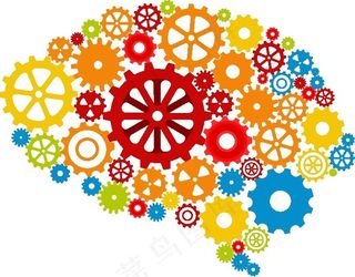 大脑和齿轮