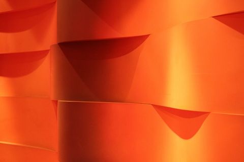 背景，红色，光，大气，振动，橙色