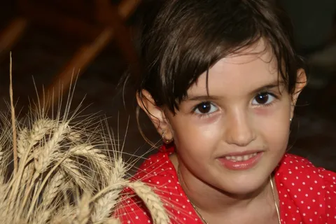 女孩，肖像，儿童，无罪，美