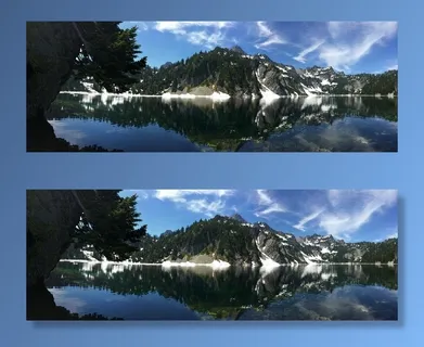 雪，湖，自然，水，户外，反射，现场