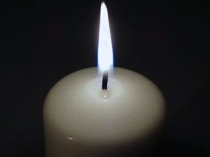 蜡烛，烛光，火焰，烛光，黑暗