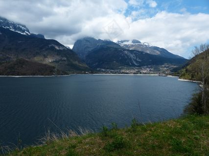 Movenosee，湖，Bergsee，Molveno，美好时光