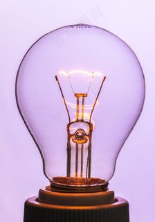 灯泡，立即，烧毁，照明，辉光灯