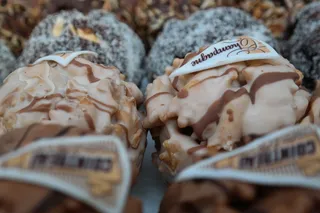 糕点，甜味，雪包，面包师傅，对待