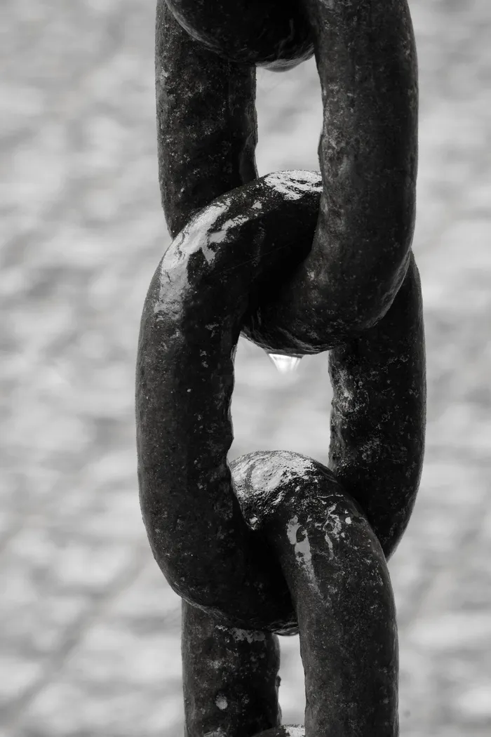 链，链的链接，铁，金属，连接