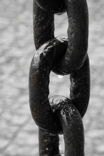 链，链的链接，铁，金属，连接