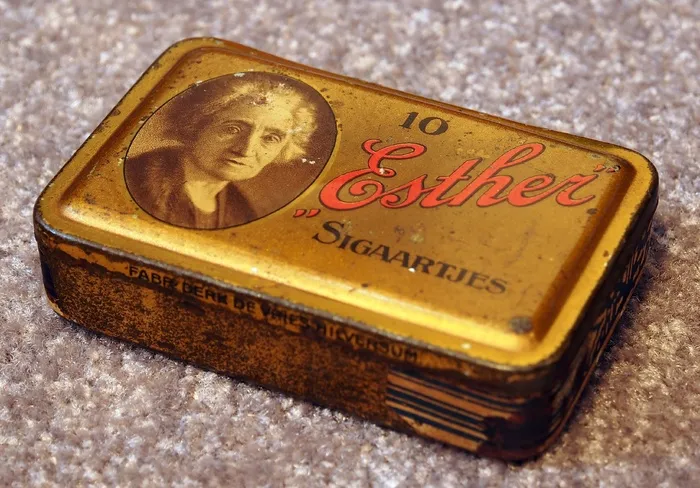 框，金属，老，产品，雪茄，设计，容器