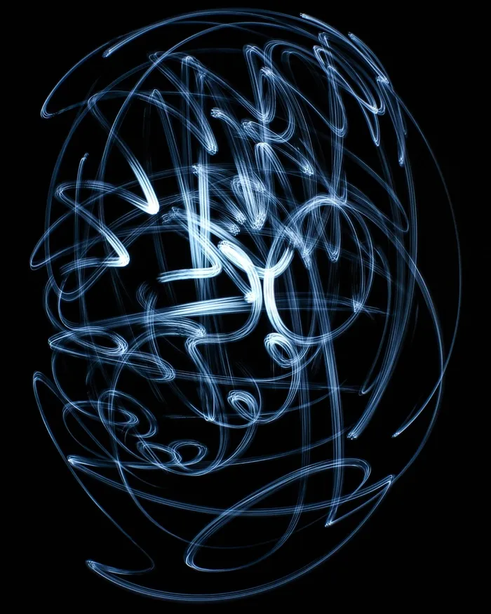 绘画，手电，夜景，油漆灯