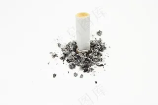 香烟，烟头，屁股，烟，习惯，癌症