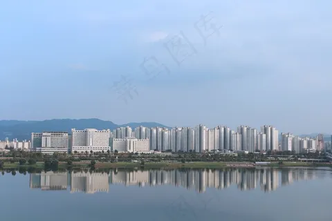 韩国，汉江，首尔，文物，公寓，景观