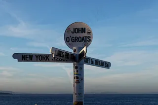 约翰·奥格罗特，约翰·奥格罗特路标，景点