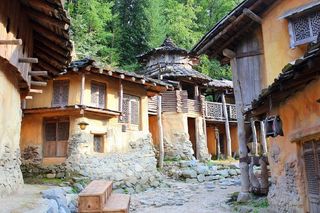 房屋，村庄，建筑物，外观，住宅，房屋