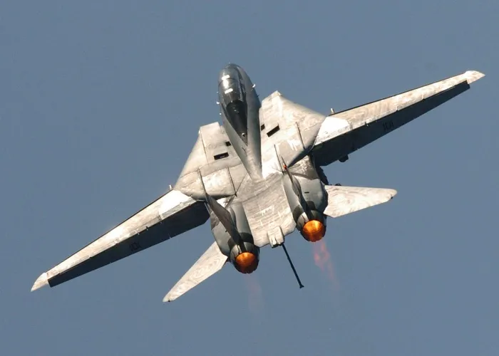 军用喷气机，飞行，飞行，F-14，雄猫，战斗机
