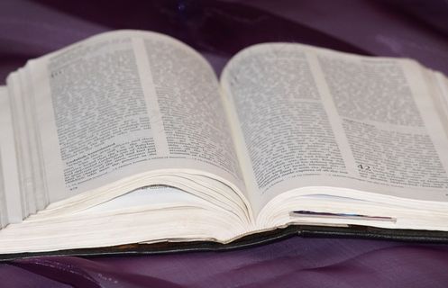 圣经，书，阅读，字体