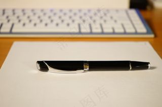 钢笔，办公室，工作，填充物，笔，苦力，纸