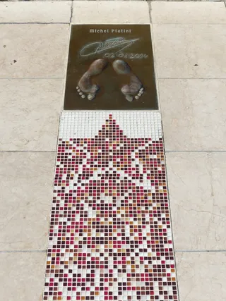 黄金足印，足迹，米歇尔·普拉蒂尼，普拉蒂尼，奖