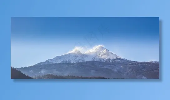 山，高峰，高峰，首脑会议，意见，高，遥远