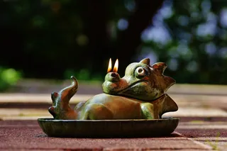 龙，火，鼻孔，滑稽，可爱，图，石头