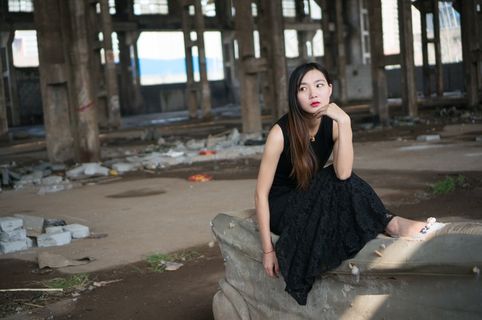 女人，模型，肖像，摄影